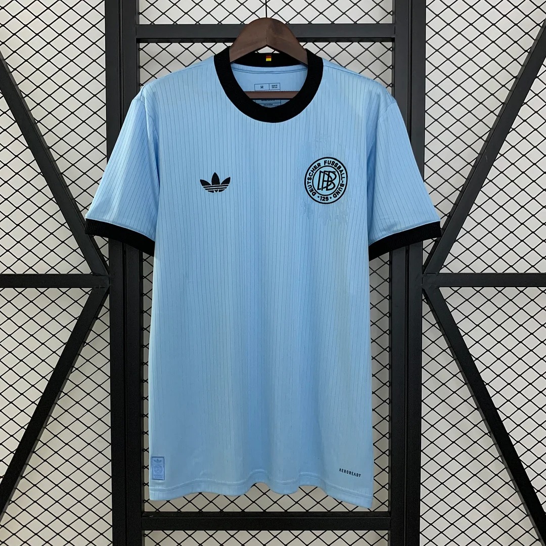 2025 Germany 125th Anniversary Edition blue Football Shirt AAA fan-grade