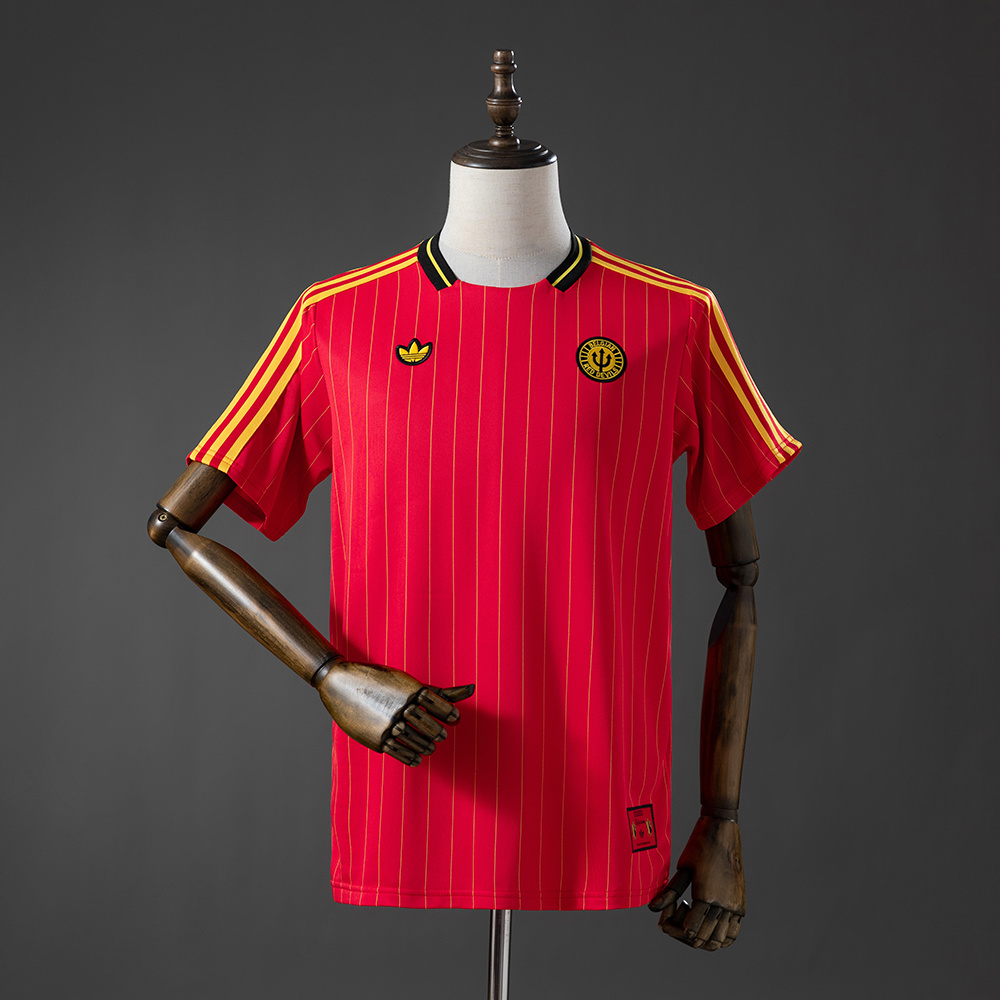2026 Belgium Terrace Icons T-Shirt Red