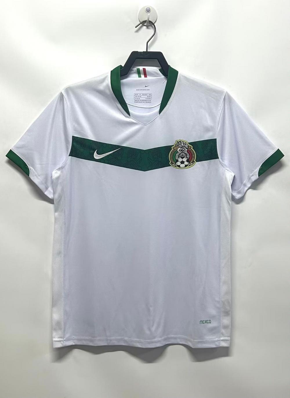 2006 Retro Mexico Away Soccer Jersey AAA fan-grade — main view