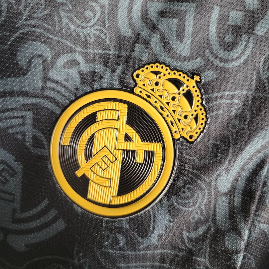 2023/2024 Real Madrid Concept Edition Black Shirt — view 8