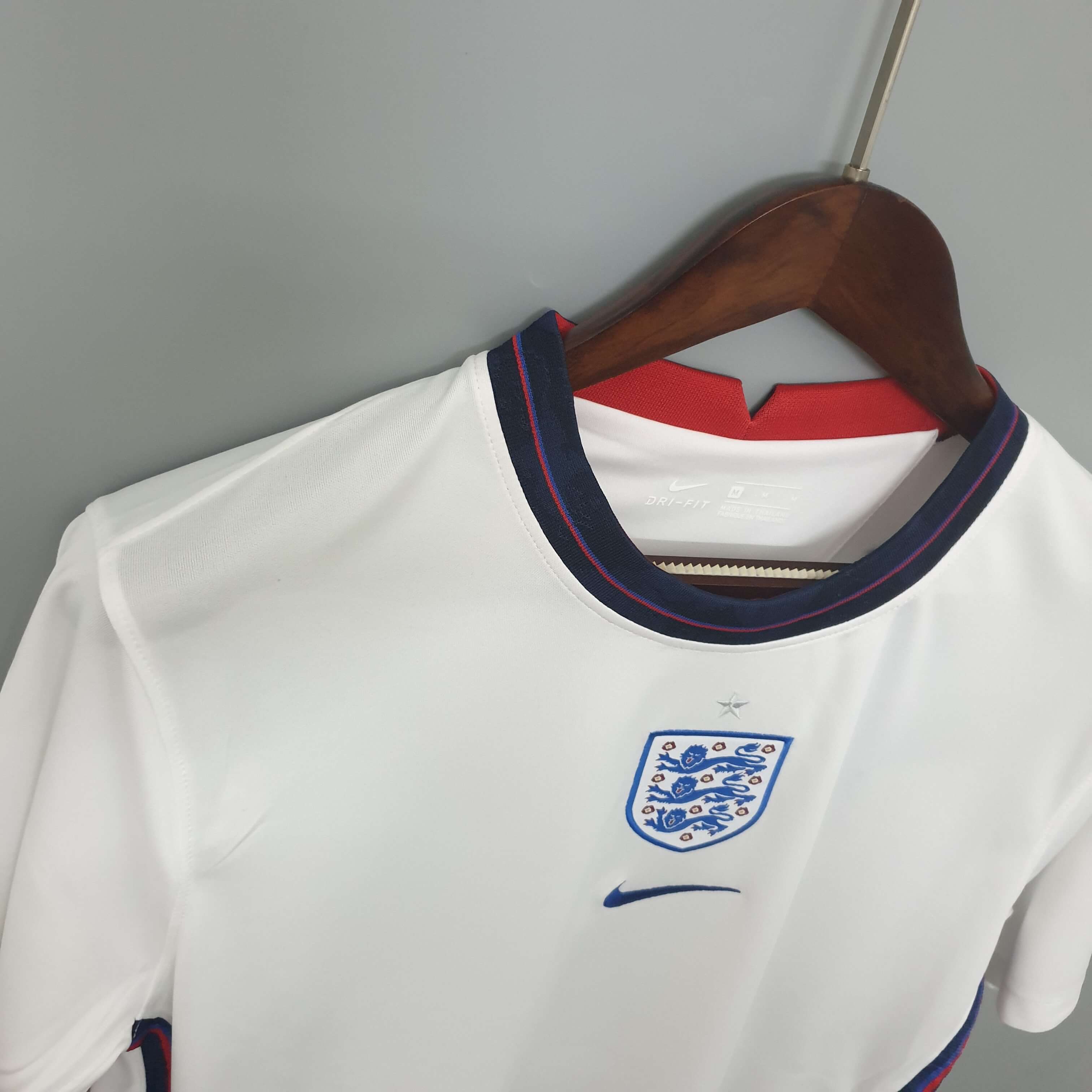 Camisa de Futebol 2020 Inglaterra Branca Home — view 5