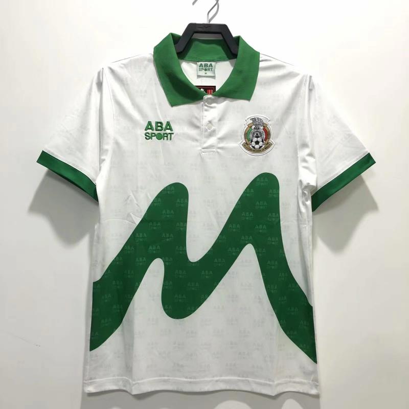 1995 Retro Mexico Away Soccer Jersey AAA fan-grade — main view
