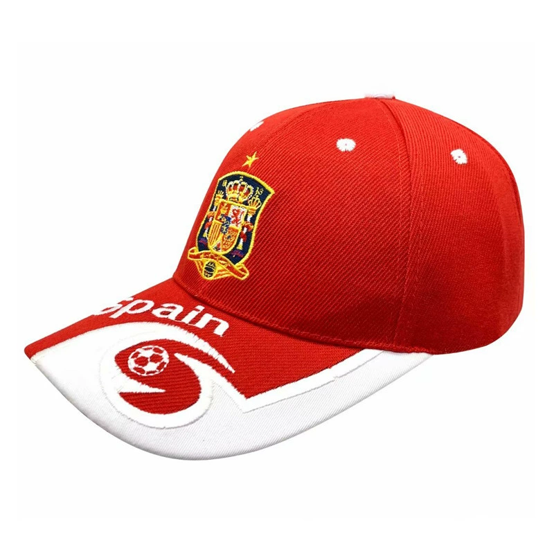 Spain Crest Fan Football Cap — main view