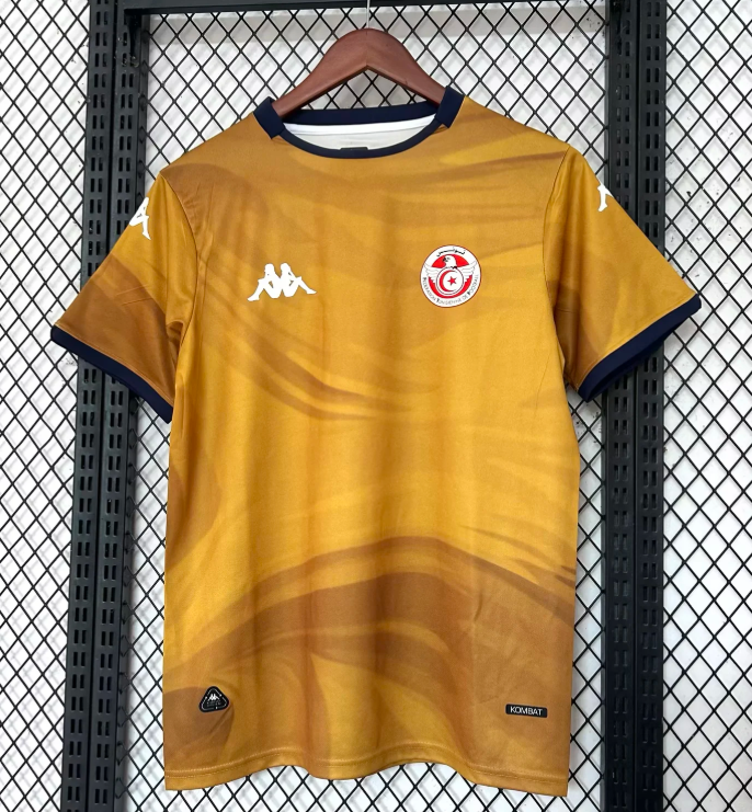 Camisa Oficial Terceira Visitante da Tunísia 2025 - 1:1 Qualidade Tailandesa