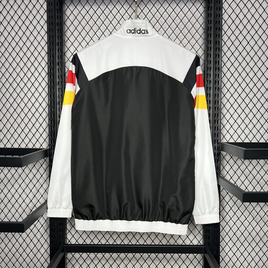 2024-2025 Germany Windbreaker Soccer Jersey White — view 2