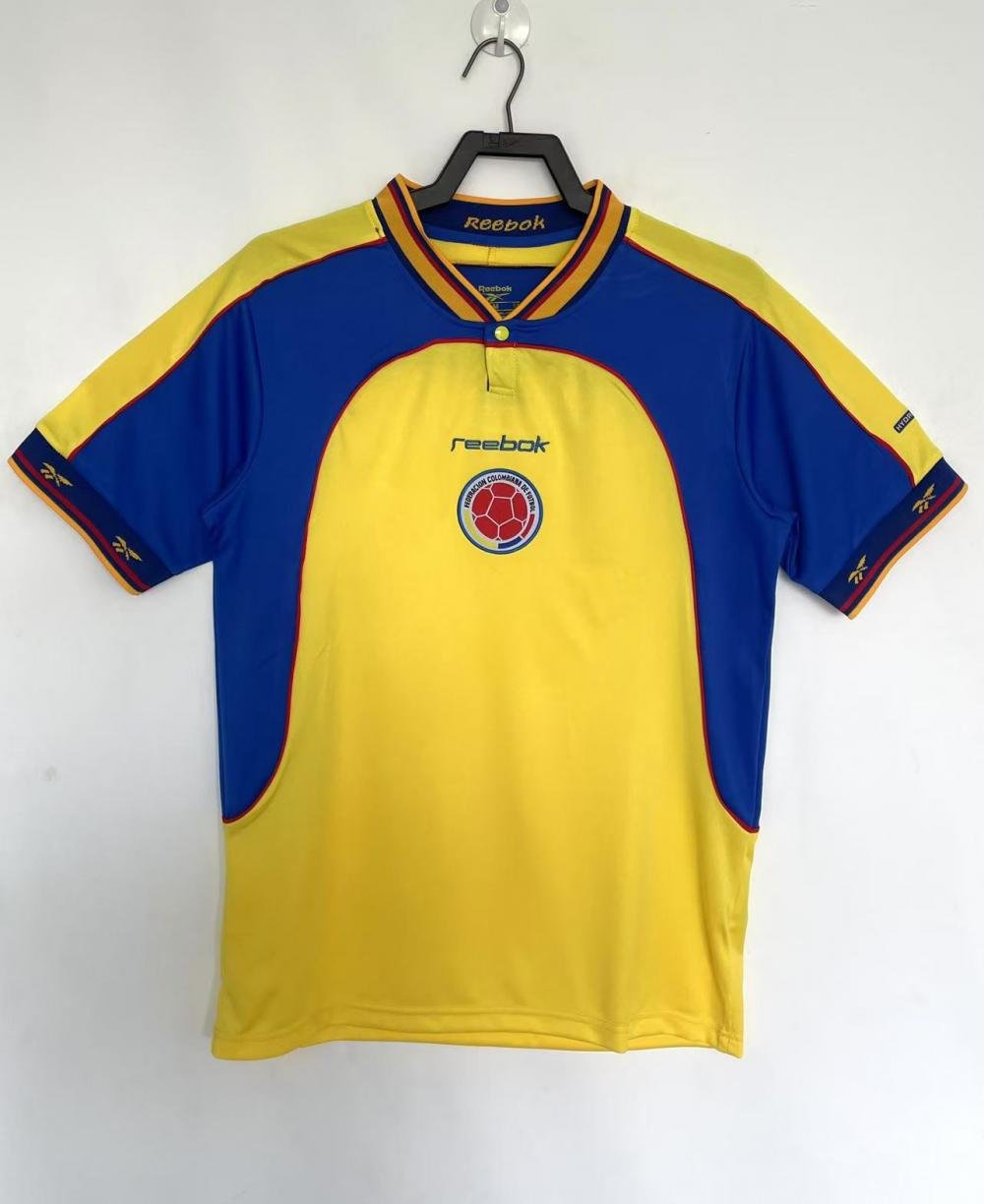 2001 Retro Colombia Home Football Shirt AAA fan-grade