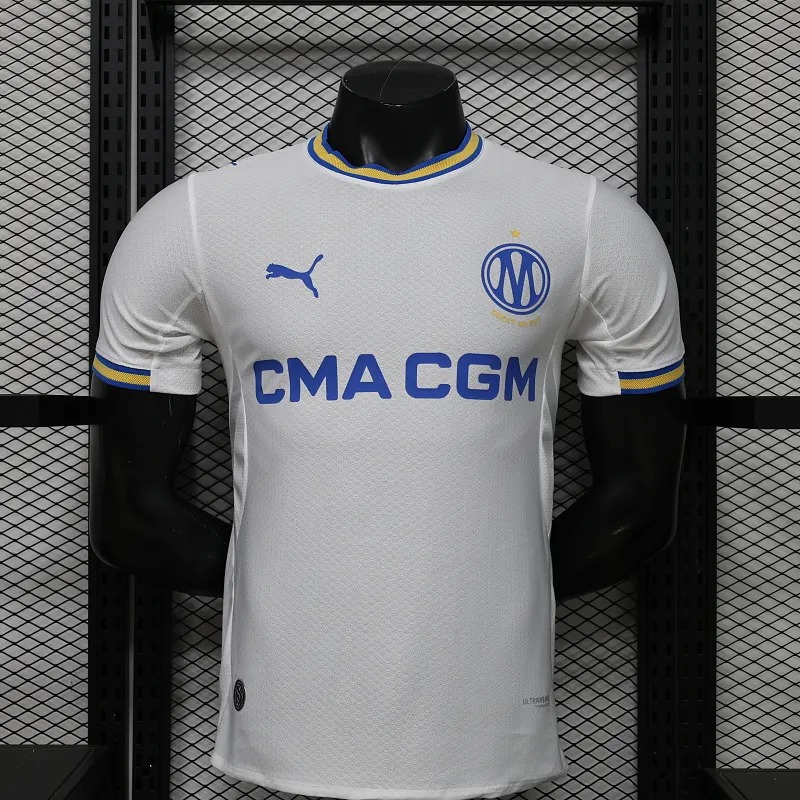 نسخة لاعب 2026/2027 Olympique de Marseille داخل الأرض قميص كرة قدم جودة تايلاندية 1:1
