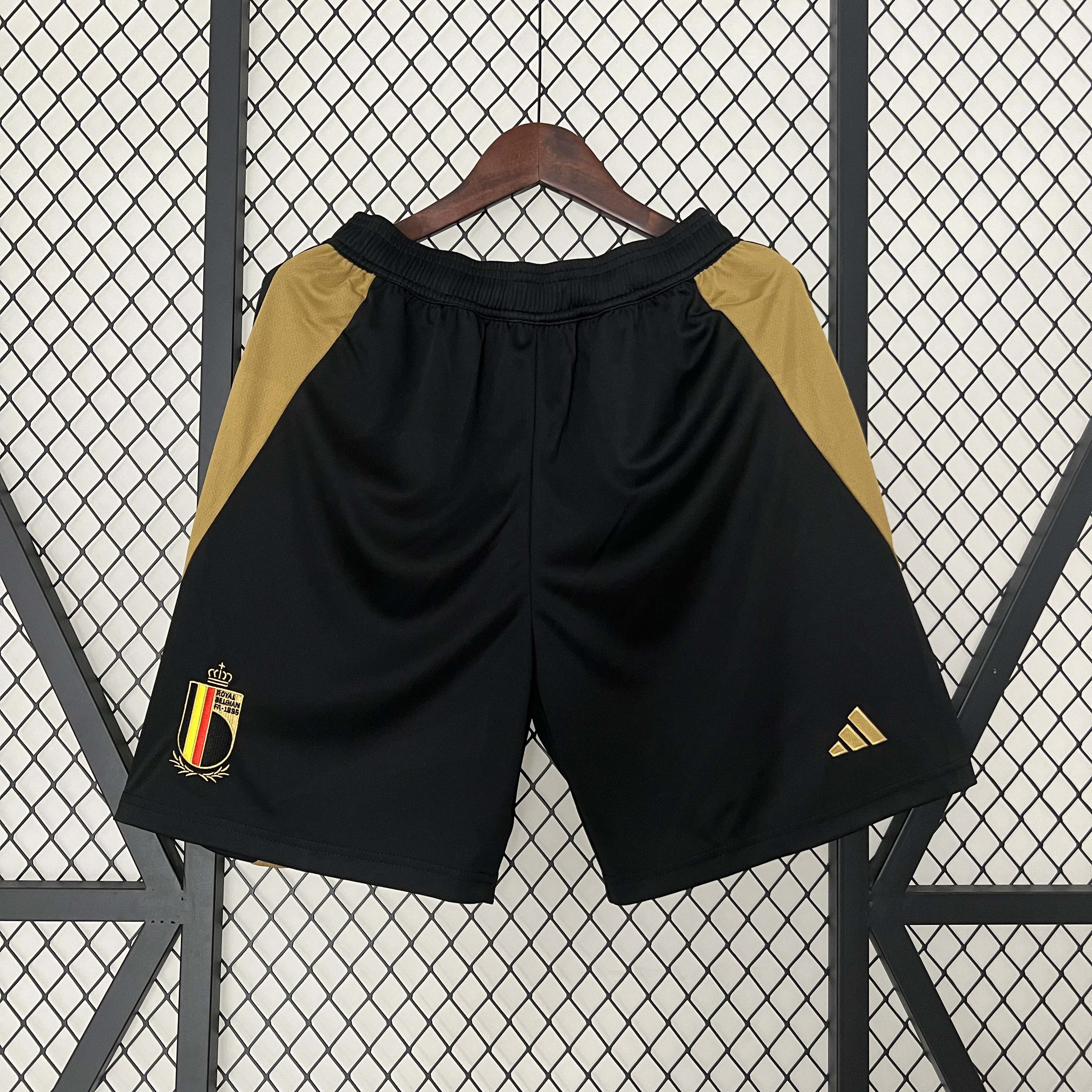 2024 Belgium National Team Home Shorts AAA fan-grade — main view