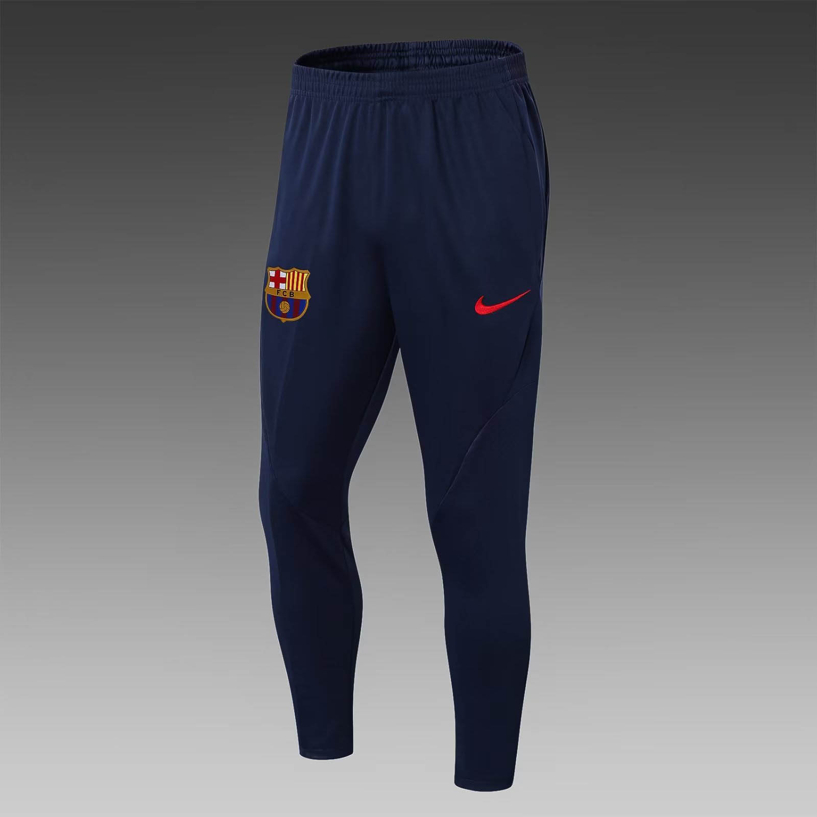 2022/2023 Barcelona Half-Pull Training Suit Dark Blue Jersey Set — view 5