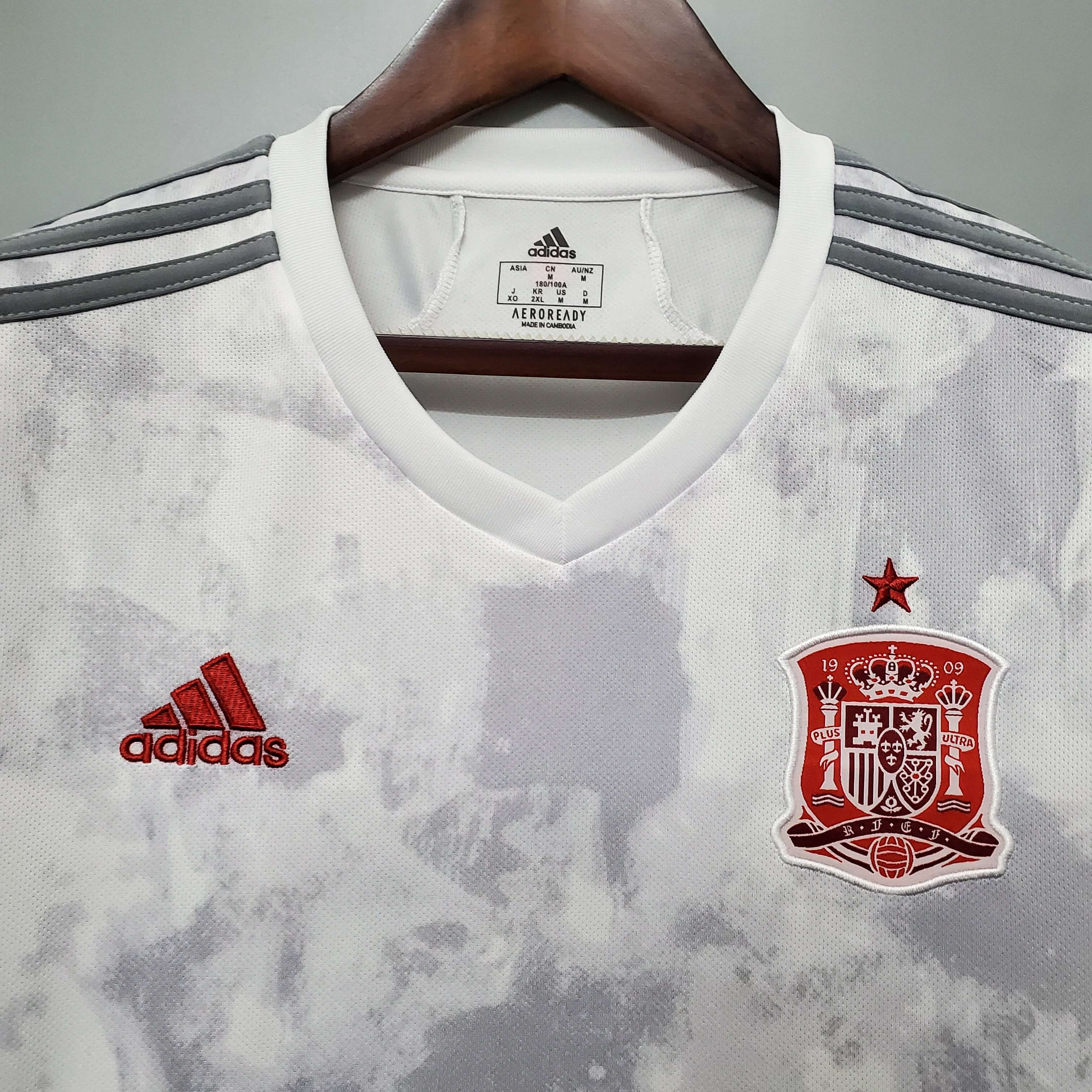 Maillot Espagne blanc extérieur 2020 — view 3