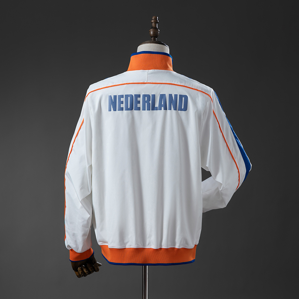 Blouson coupe-vent Pays-Bas 2010/2011 - Blanc AAA qualité fan — view 2