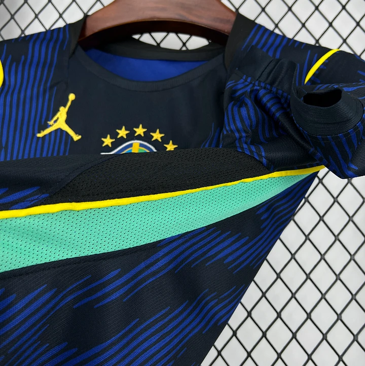Camisa de Futebol Visitante do Brasil 2026 Qualidade Tailandesa 1:1 — view 4