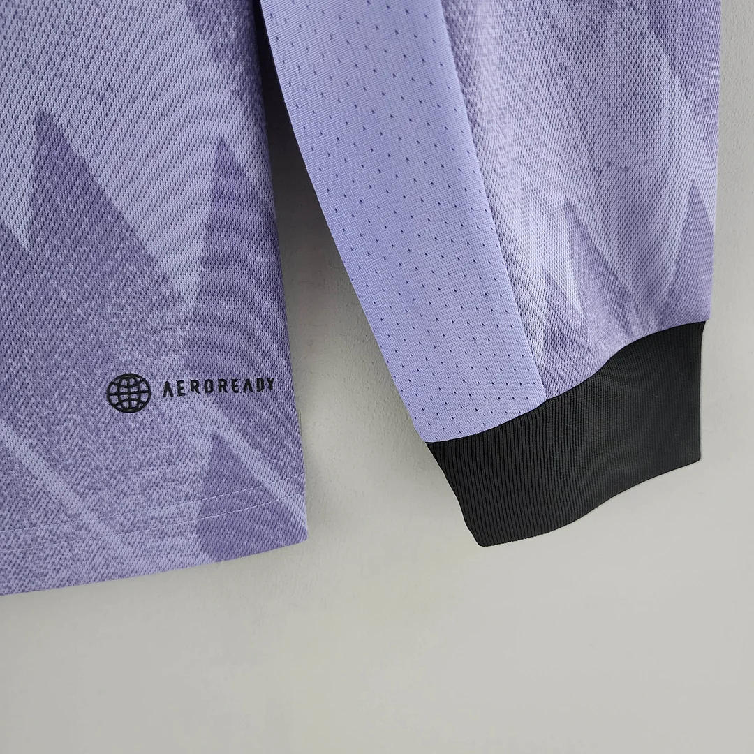 2022/2023 Long Sleeve Real Madrid Away Jersey — view 8