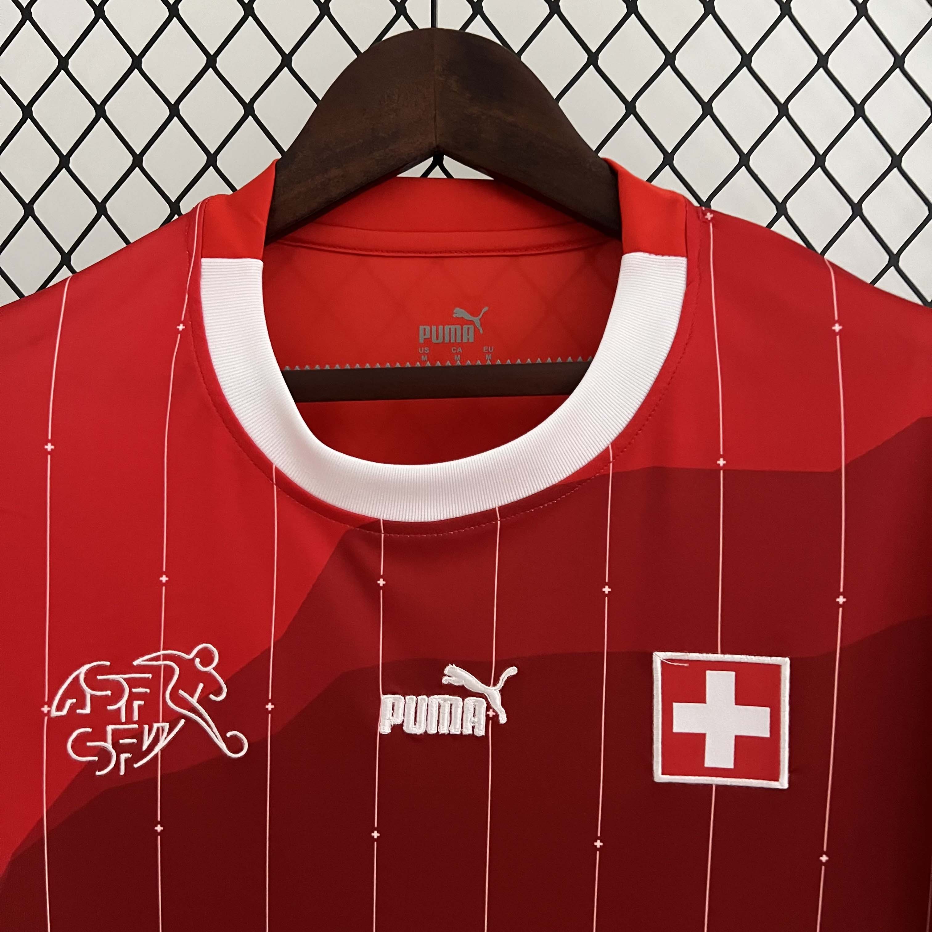 2023 Switzerland Home Football Shirt AAA fan-grade — view 3