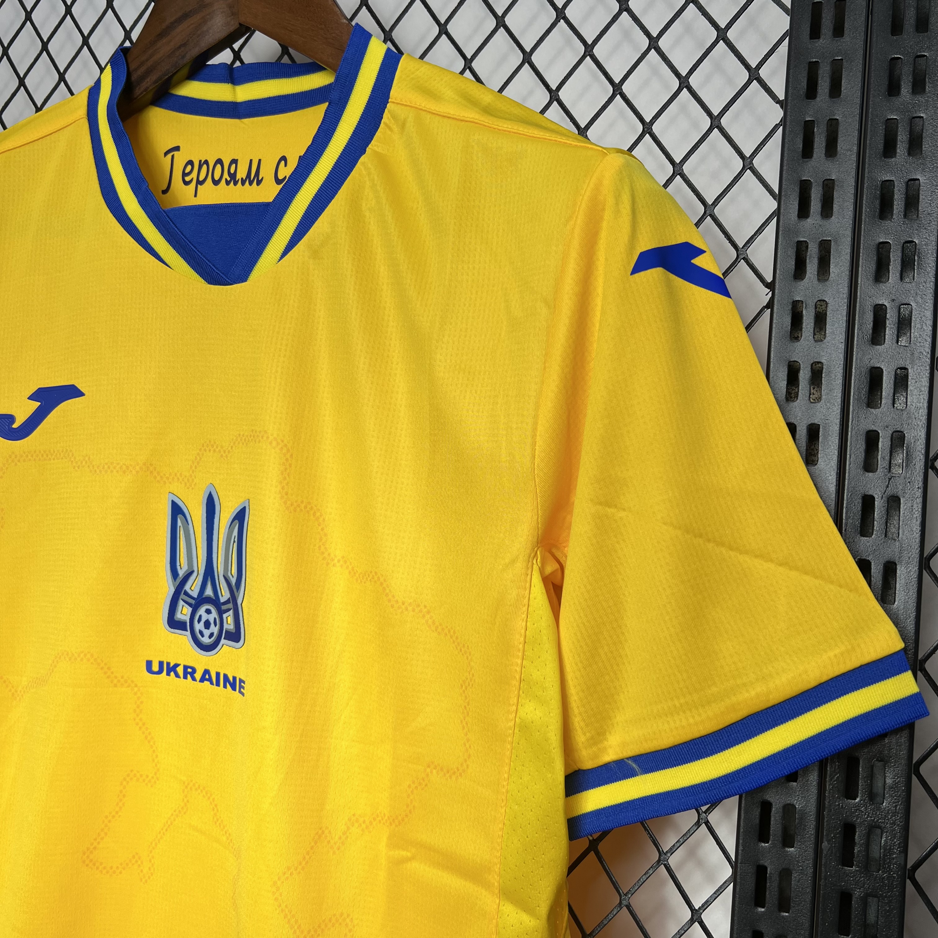 2024-2025 Ukraine National Team Home Football Jersey — view 7