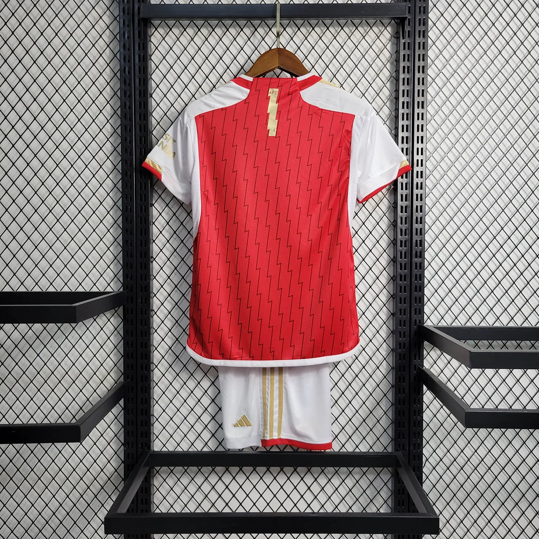 2023/2024 Arsenal Home Soccer Jersey Kids Size — view 2