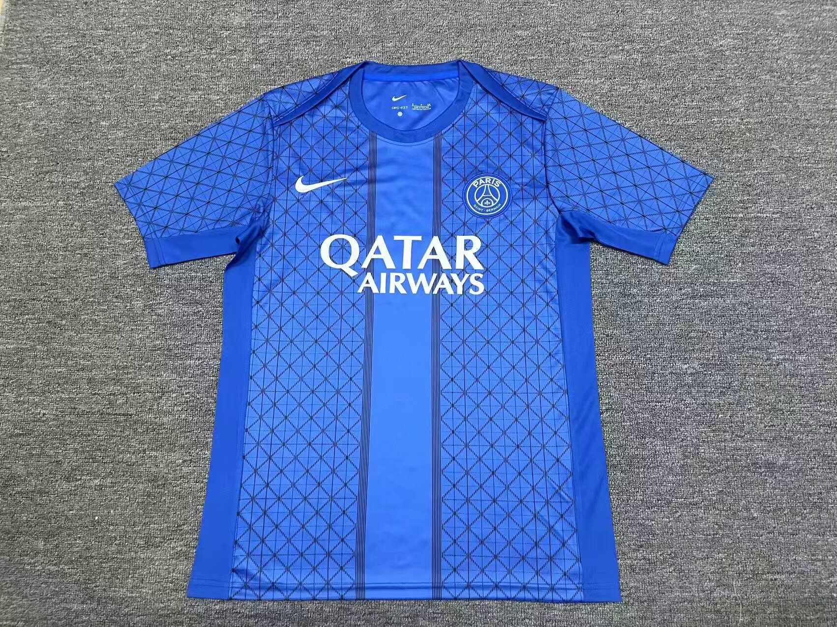 2025/2026 Psg Paris Saint-Germain Training clothes Blue Football Jersey AAA fan-grade