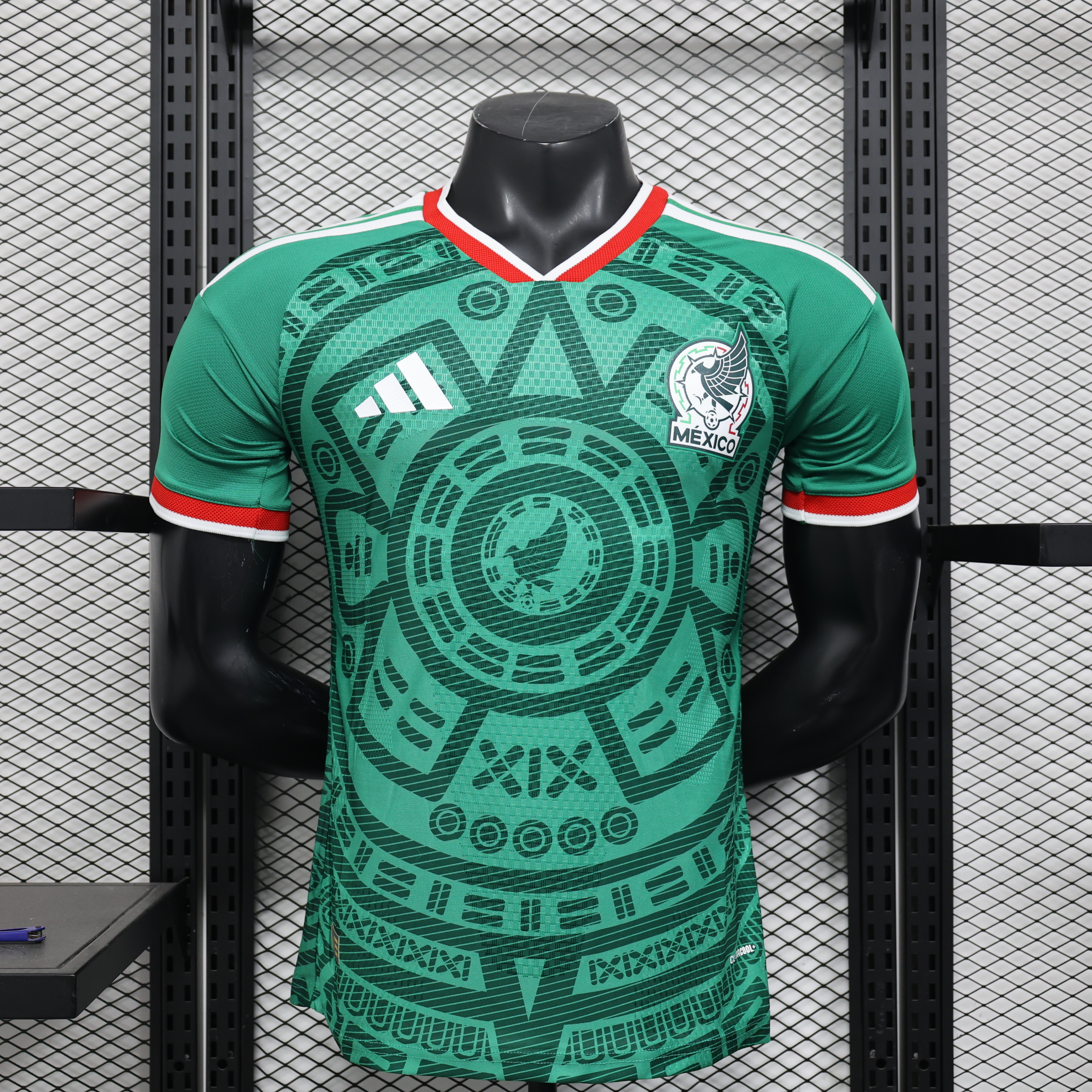 2026 Spielerversion Mexiko Nationalmannschaft Heimtrikot AAA Fanqualität