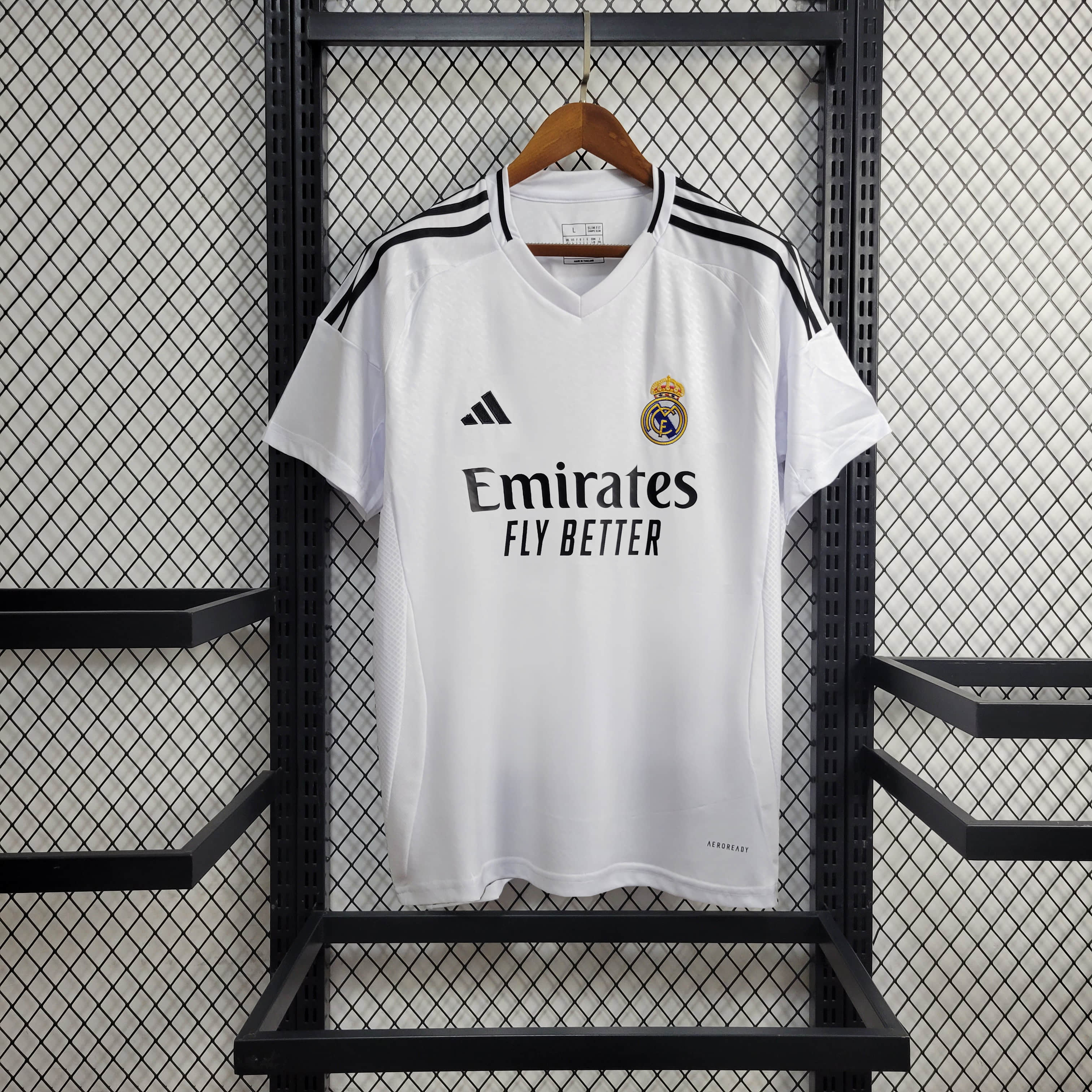 2024/2025 Real Madrid ホーム サッカーシャツ タイ品質
