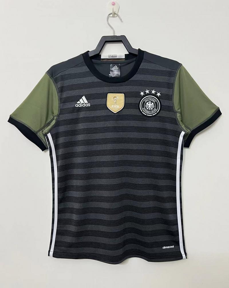 2016 Retro Soccer Jersey Germany Away — main view