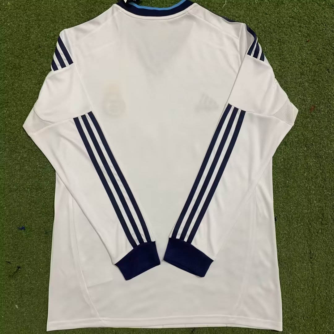 2012/2013 Retro Long Sleeve Real Madrid Home — view 2