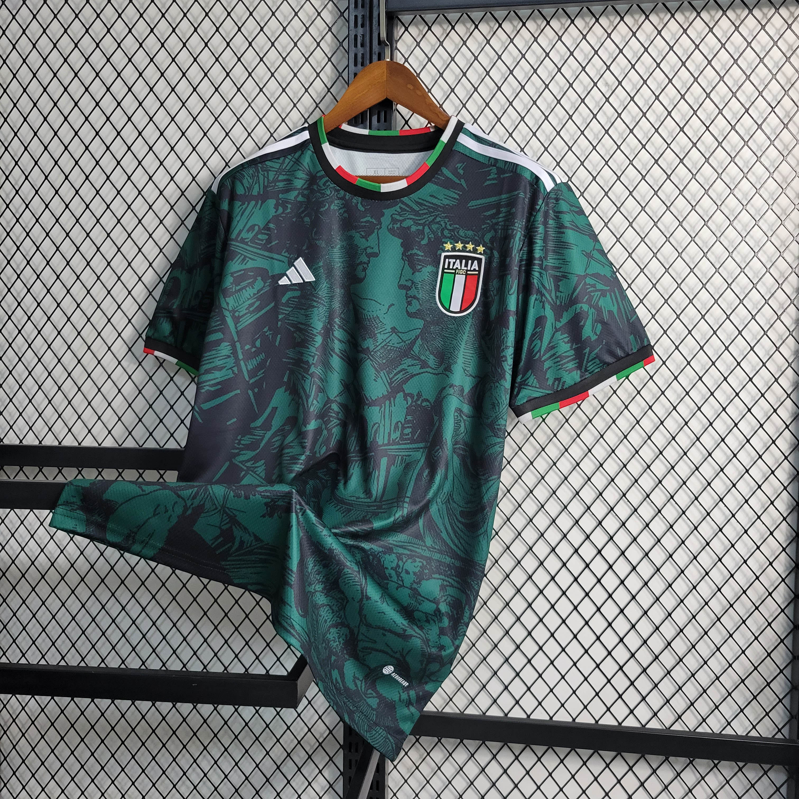 2023 Italy Special Edition Green Soccer Shirt — view 8