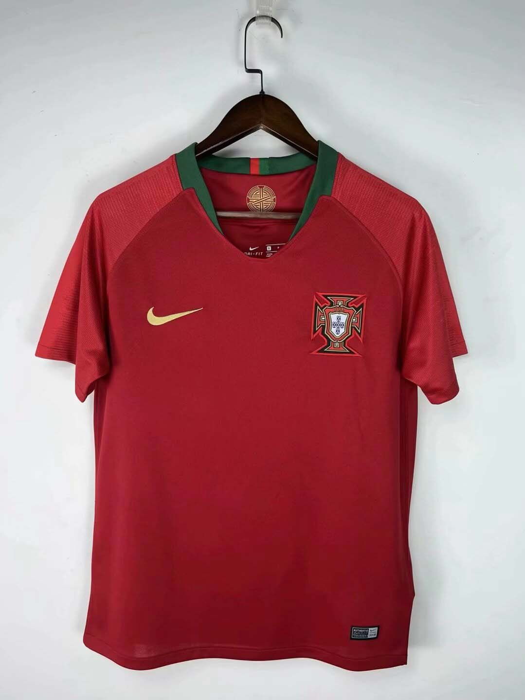 2018 Retro Portugal Home Football Shirt 1:1 Thai Quality — main view