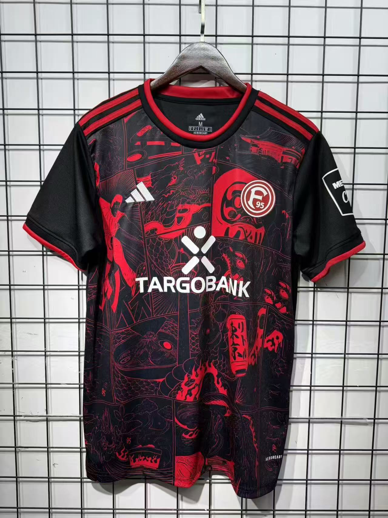 2025-2026 Fortuna Düsseldorf Special Edition Black Football Jersey AAA fan-grade