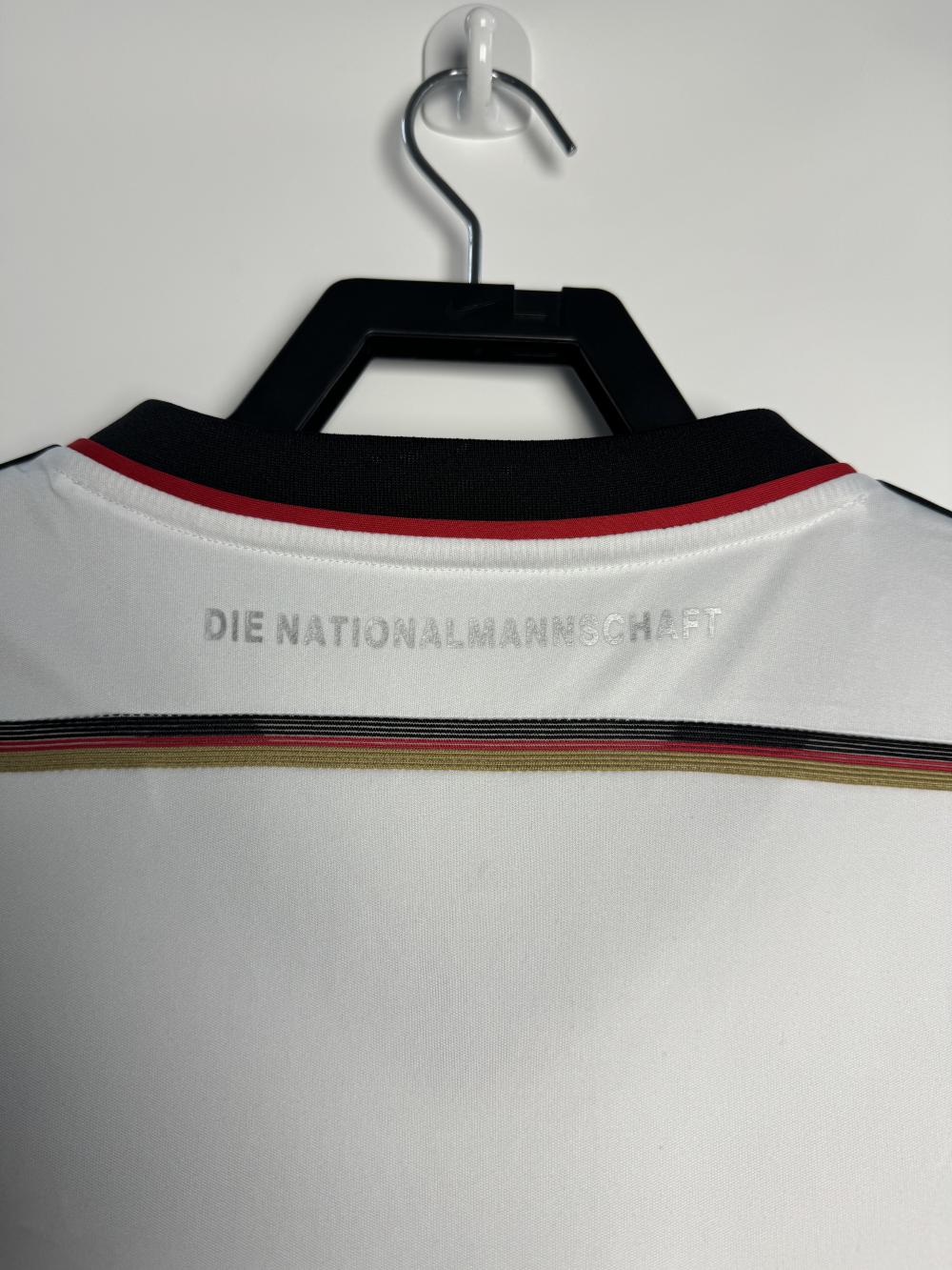 2014 Retro Soccer Jersey Germany Home — view 8