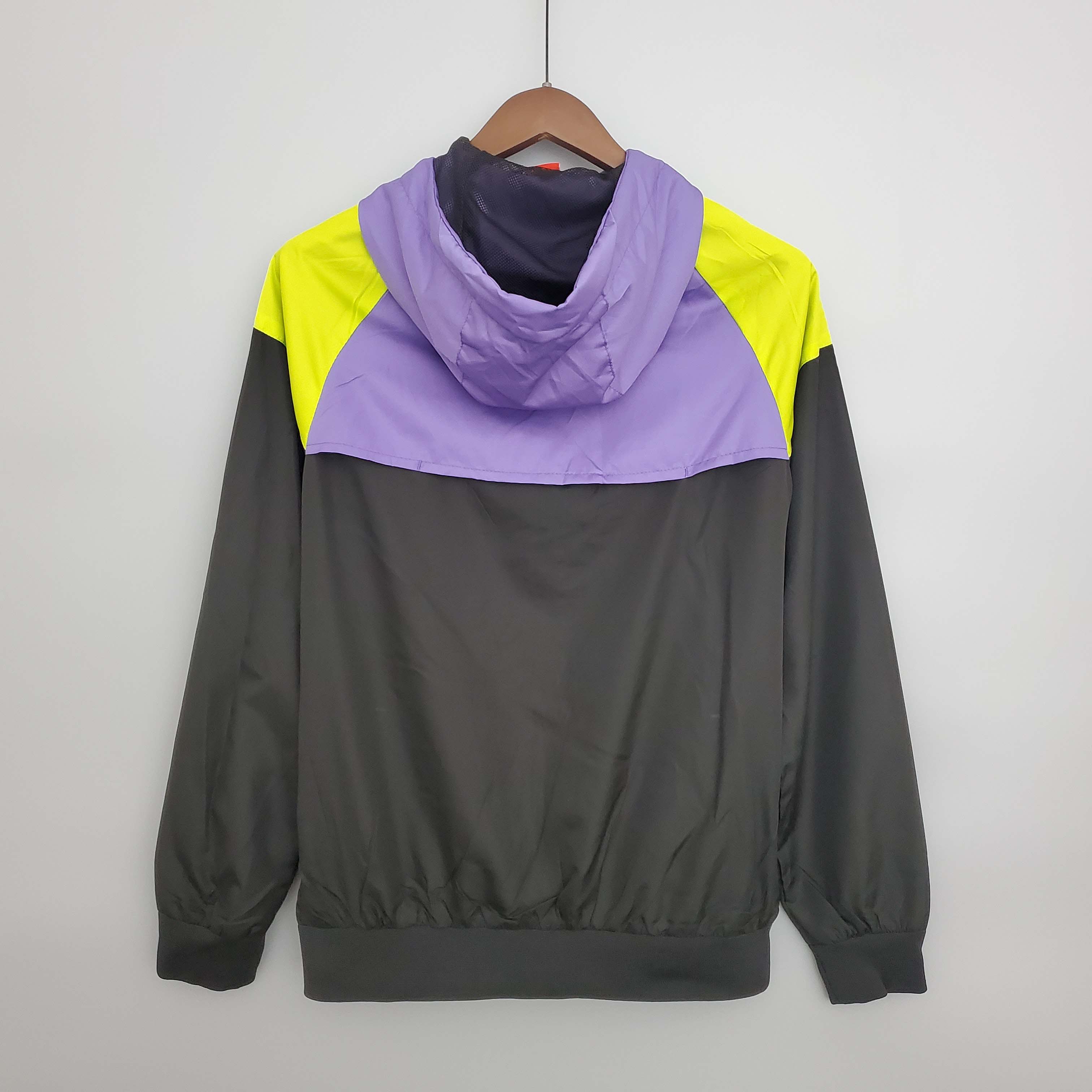 2023/2024 Chelsea Jersey Windbreaker Black and purple — view 2