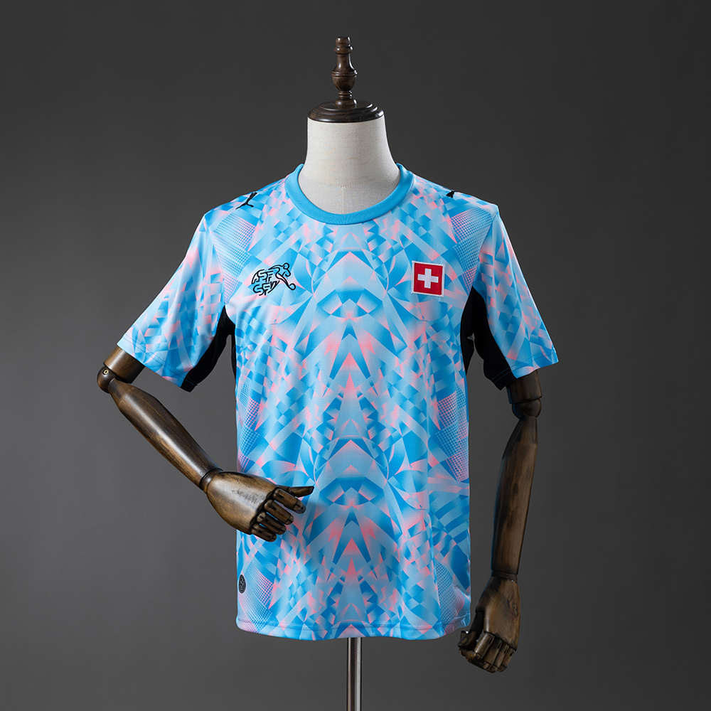 Camisa de Futebol do Goleiro da Suíça 2026 AAA torcedor — view 2