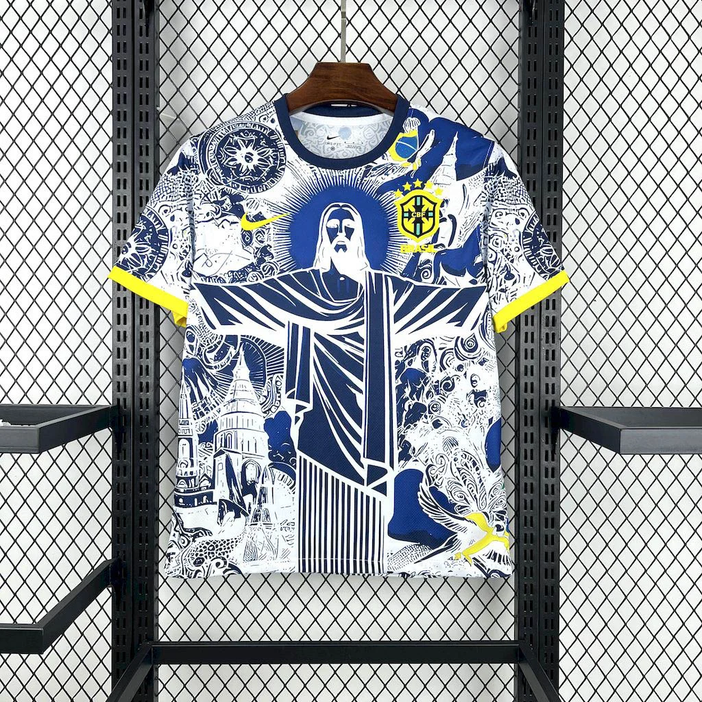 2025-2026 ブラジル スペシャルエディション サッカーシャツ AAA ファングレード