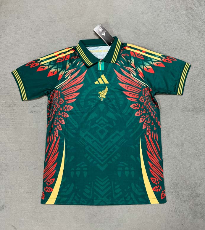 Maillot de football vert édition spéciale National Mexique 2025 AAA qualité fan