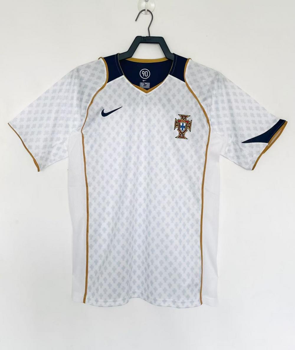 2004 レトロ ポルトガル アウェイ サッカーシャツ タイ品質