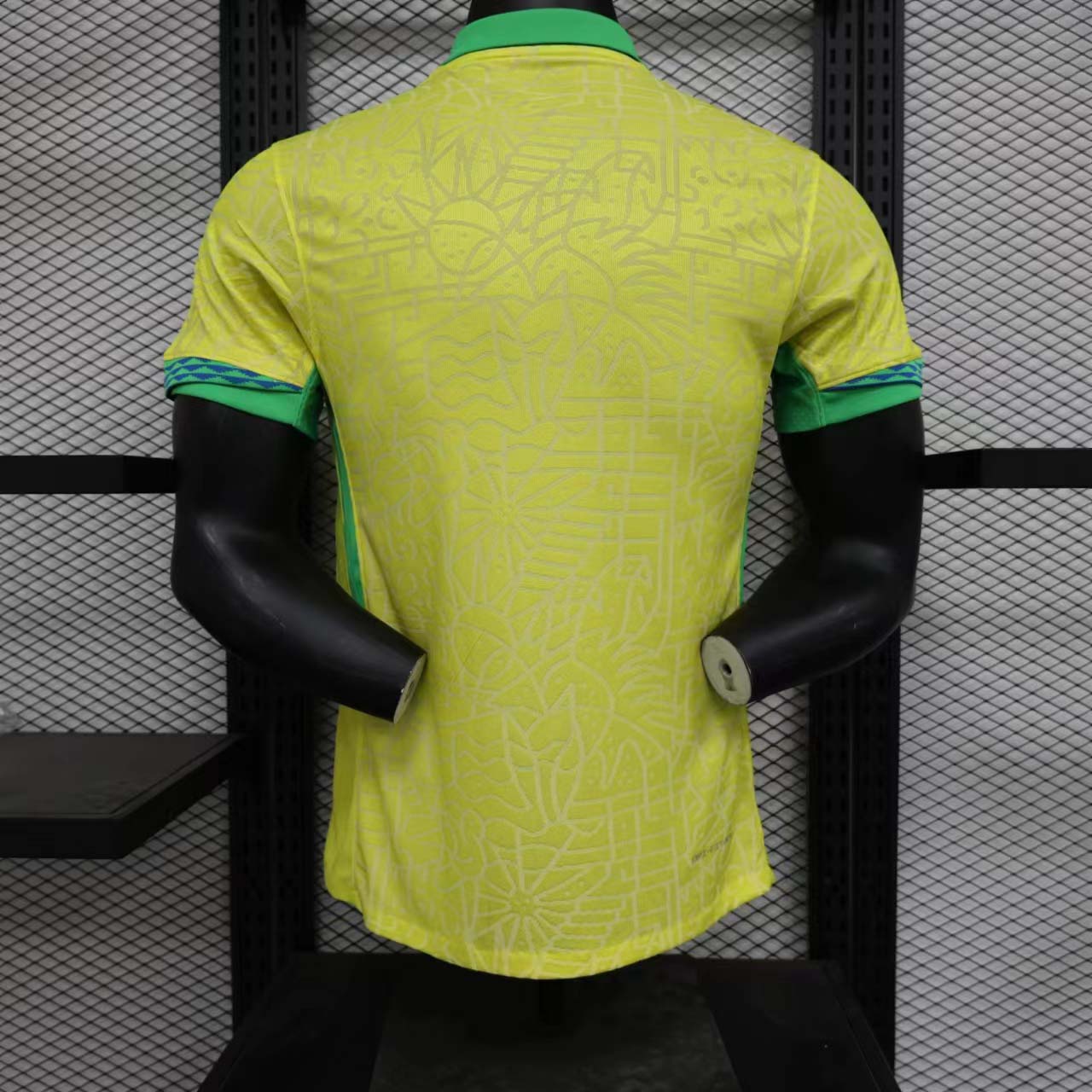 2024 Player Version Brazil Home Soccer Jersey — view 2