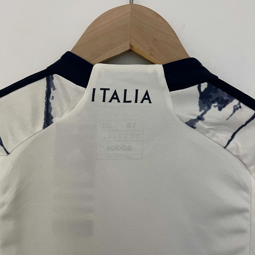 2023 Italy Away Soccer Shirt Kids Size — view 4