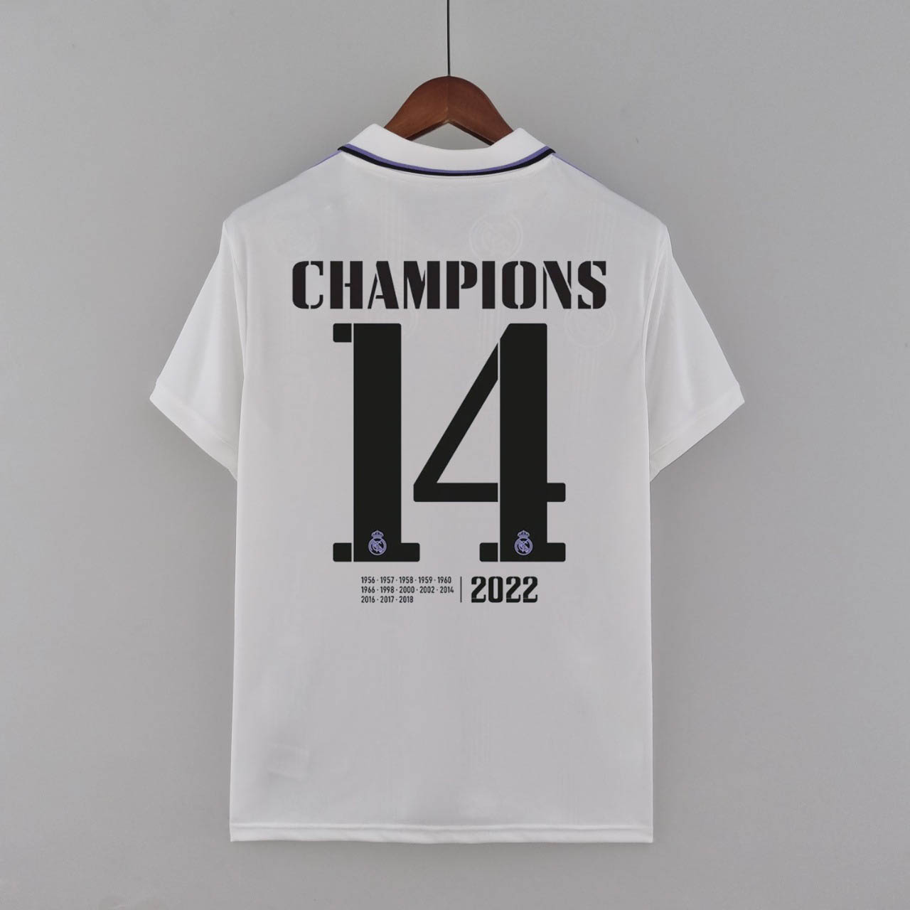 2022/2023 Real Madrid Home 14 Champions Edition Football Shirt — view 2