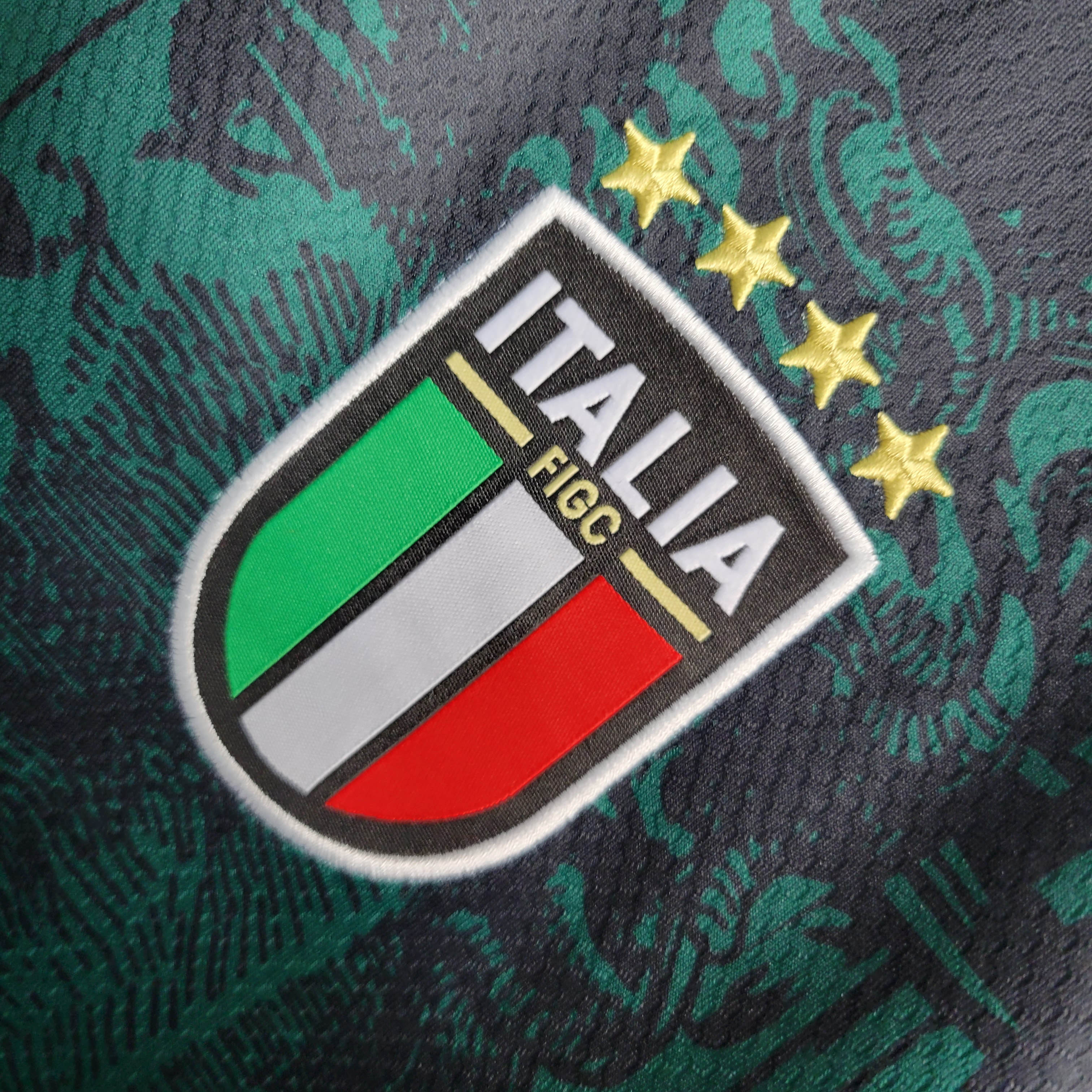 2023 Italy Special Edition Green Soccer Shirt — view 5