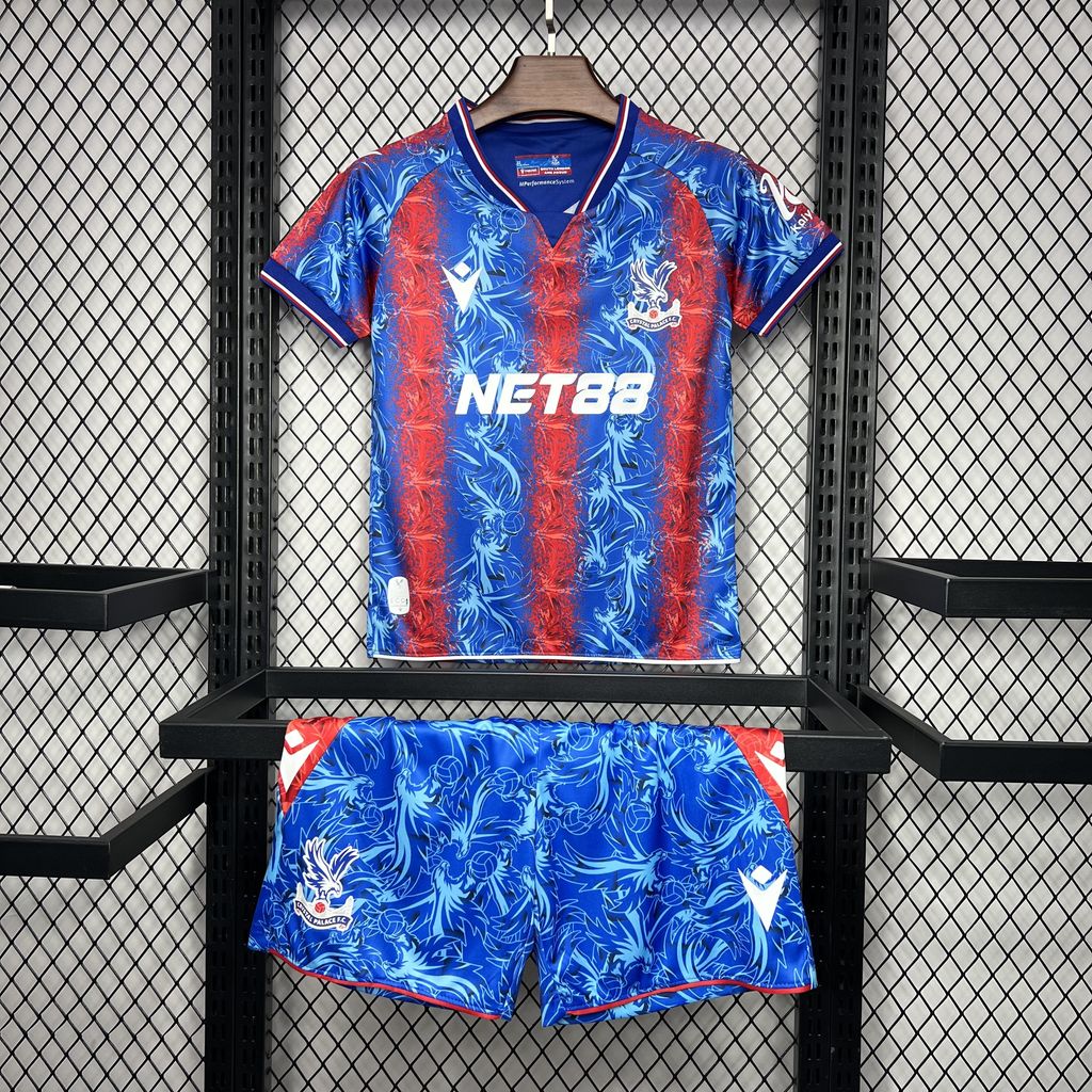2024/2025 Crystal Palace Home Soccer Jersey Kids Size AAA fan-grade