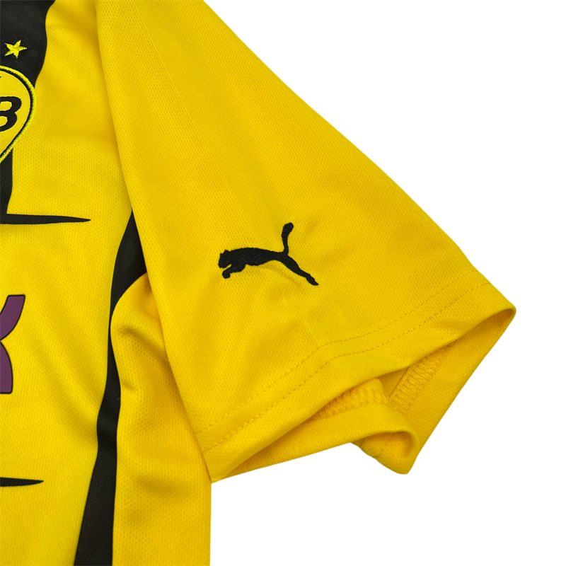 2012/2013 Retro Dortmund Home Football Shirt — view 7