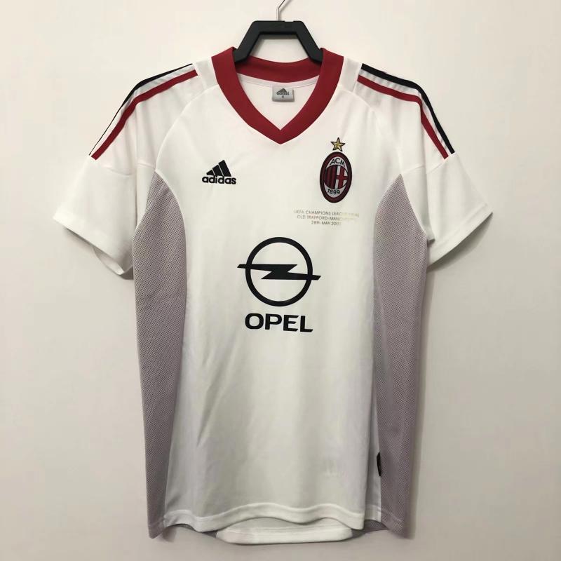 2002/2003 Retro AC Milan Away Football Shirt AAA fan-grade