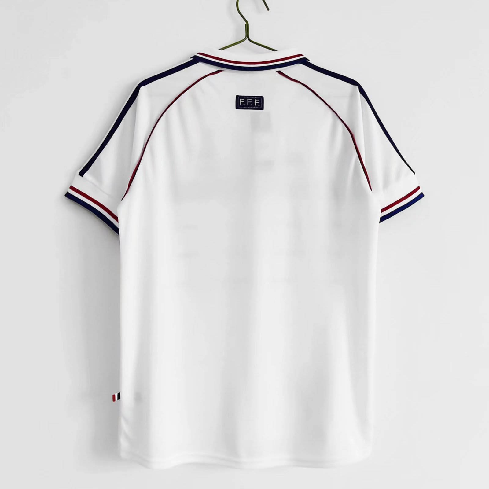 1998 Retro France Away Football Shirt — view 2