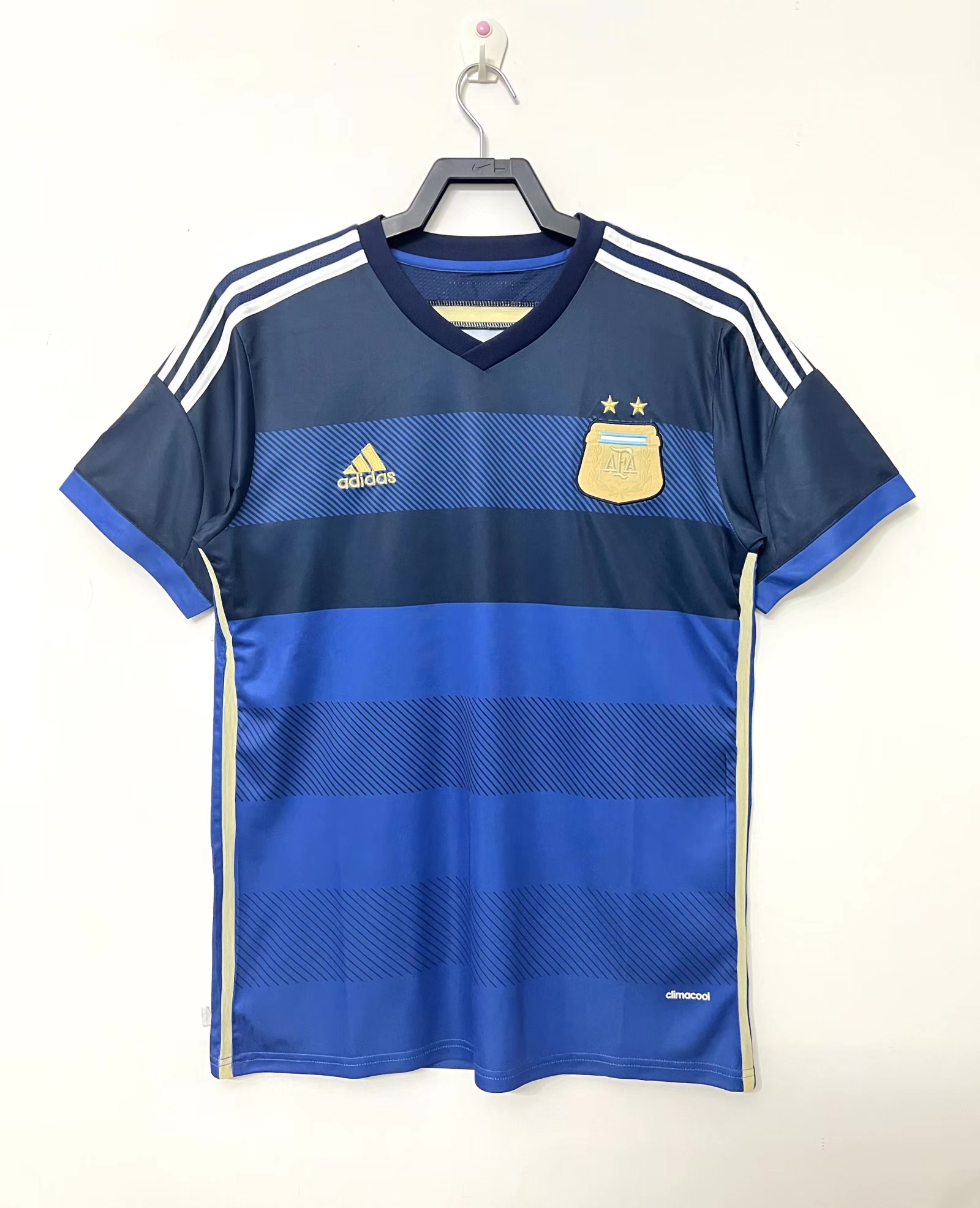 2014 Retro Argentina National Team Away Jersey 1:1 Thai Quality — main view