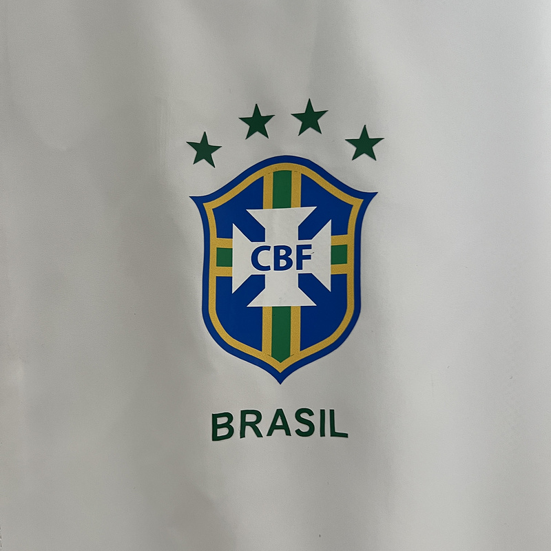 2024 Brazil National Team Windbreaker White And Blue — view 4