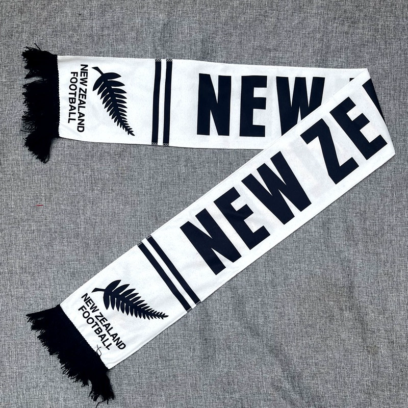 2026 World Cup New Zealand Fan Soccer Scarf — main view