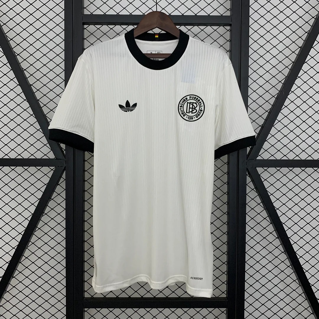 2025 Germany 125th Anniversary Edition Home White Football Shirt AAA fan-grade