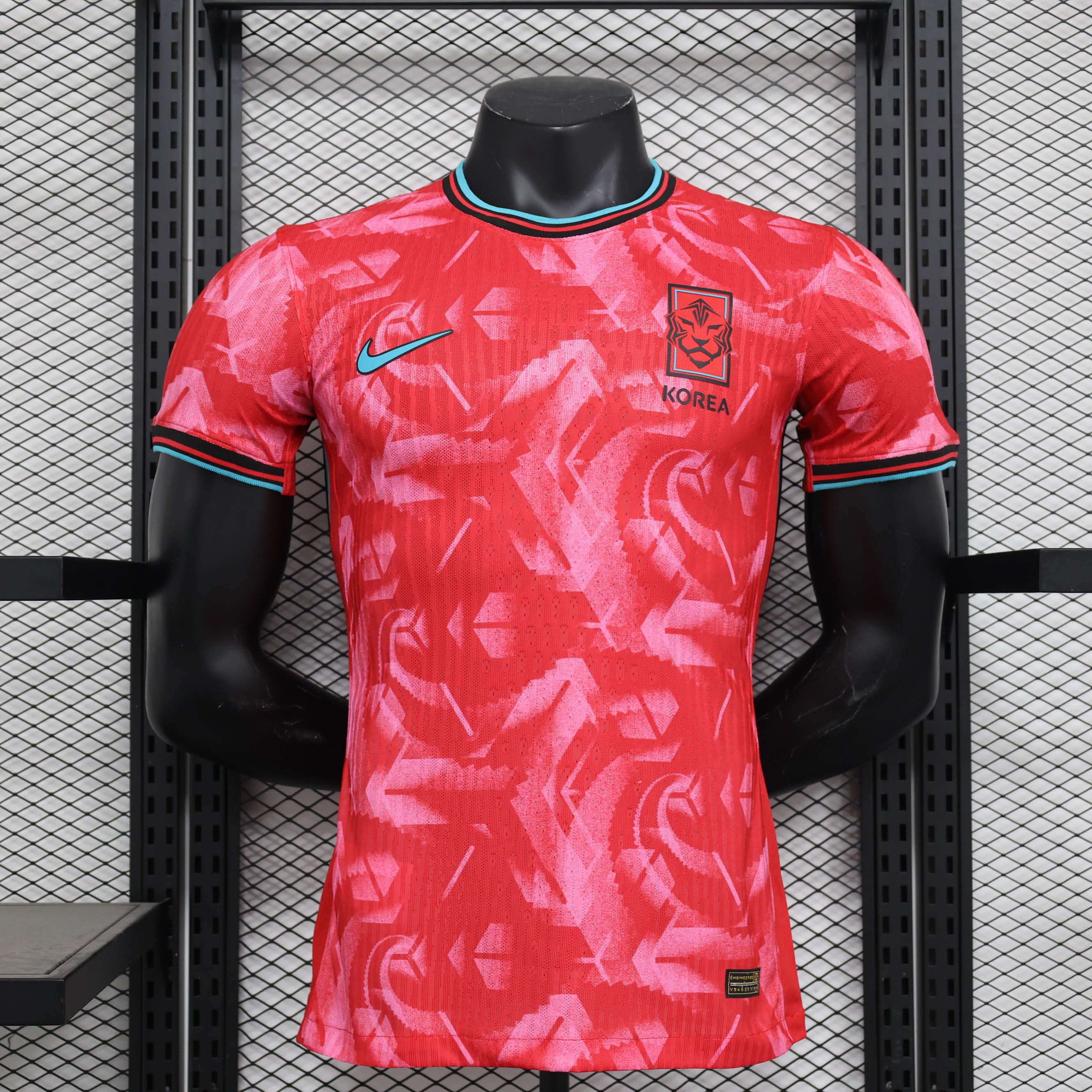 Camisa de Futebol Home Versão Jogador da Coreia 2024 Qualidade Tailandesa