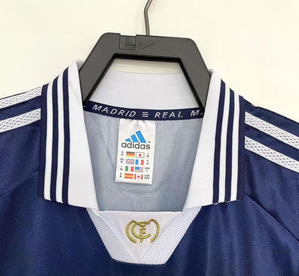 1998/1999 Retro Real Madrid Away Soccer Jersey AAA fan-grade — view 3