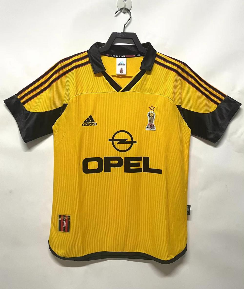 1999/2000 Retro AC Milan Away Football Shirt AAA fan-grade