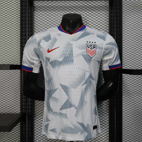 2025/2026 플레이어 버전 미국 국가대표팀 홈 축구 셔츠 태국 퀄리티